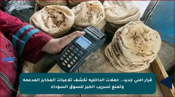 قرار أمني جديد.. حملات الداخلية تكشف تلاعبات المخابز المدعمة وتمنع تسريب الخبز للسوق السوداء